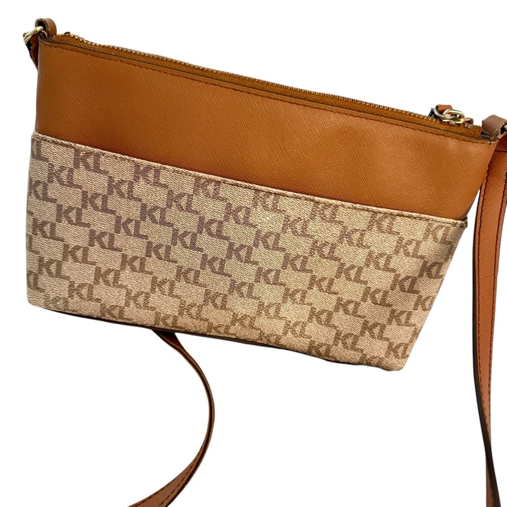 Karl Lagerfeld Paris Signature Crossbody - Picture 4 of 10